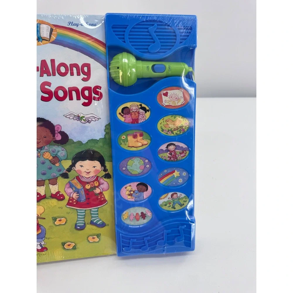Publications International Sing-Along Bible Songs Talking Sound Book Vintage New